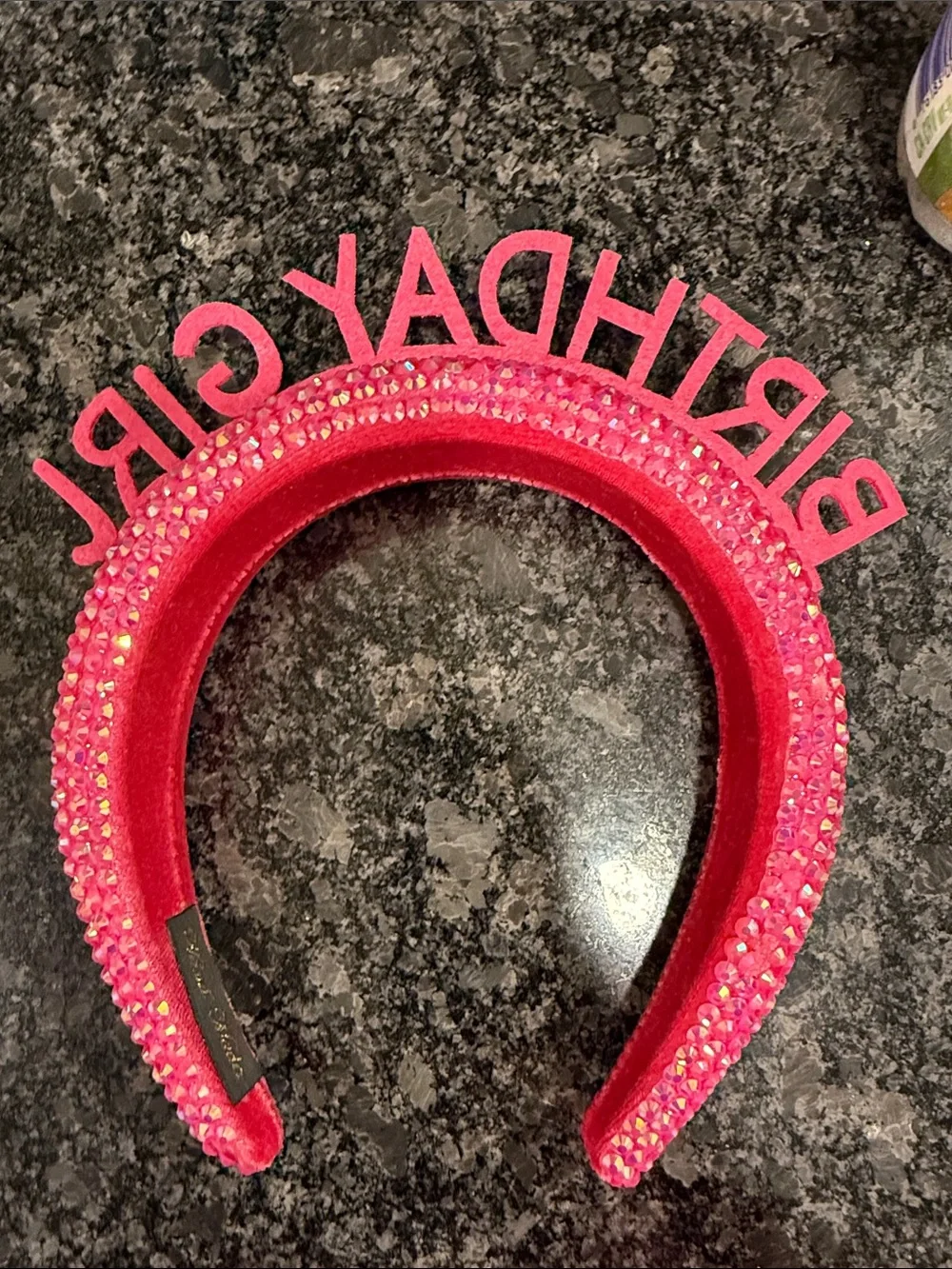 Hand made Sparkle Pink Glitter Rhinestone 
